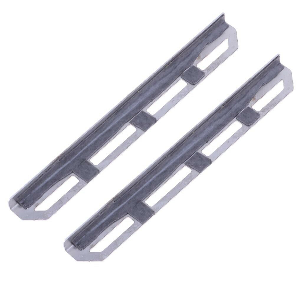 2 Pieces Metal Side Pedal Chassis Underrun Protection for 4 1/10 RC Truck Car