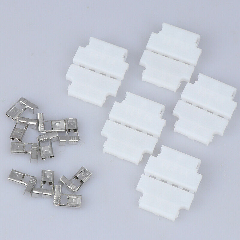 5Sets Auto Standard Middle Fuse Holder Connector Fuse Automotive Line L ty.l8