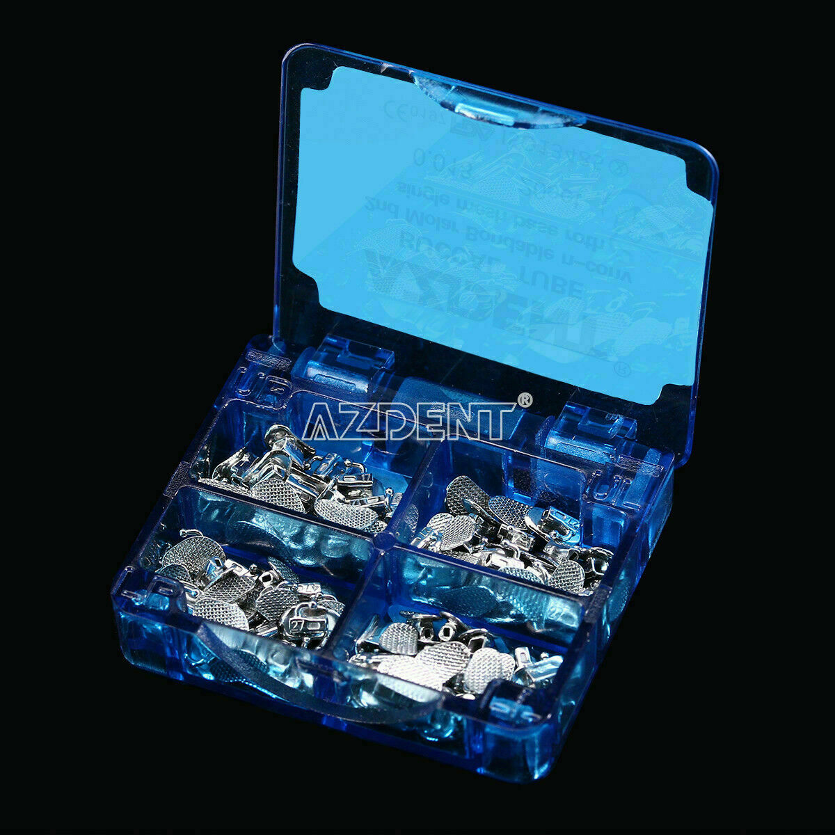 3Packs Orthodontic Bonding Buccal Tube N-Conv Roth 0.018 2nd Molar AZDENT Dental