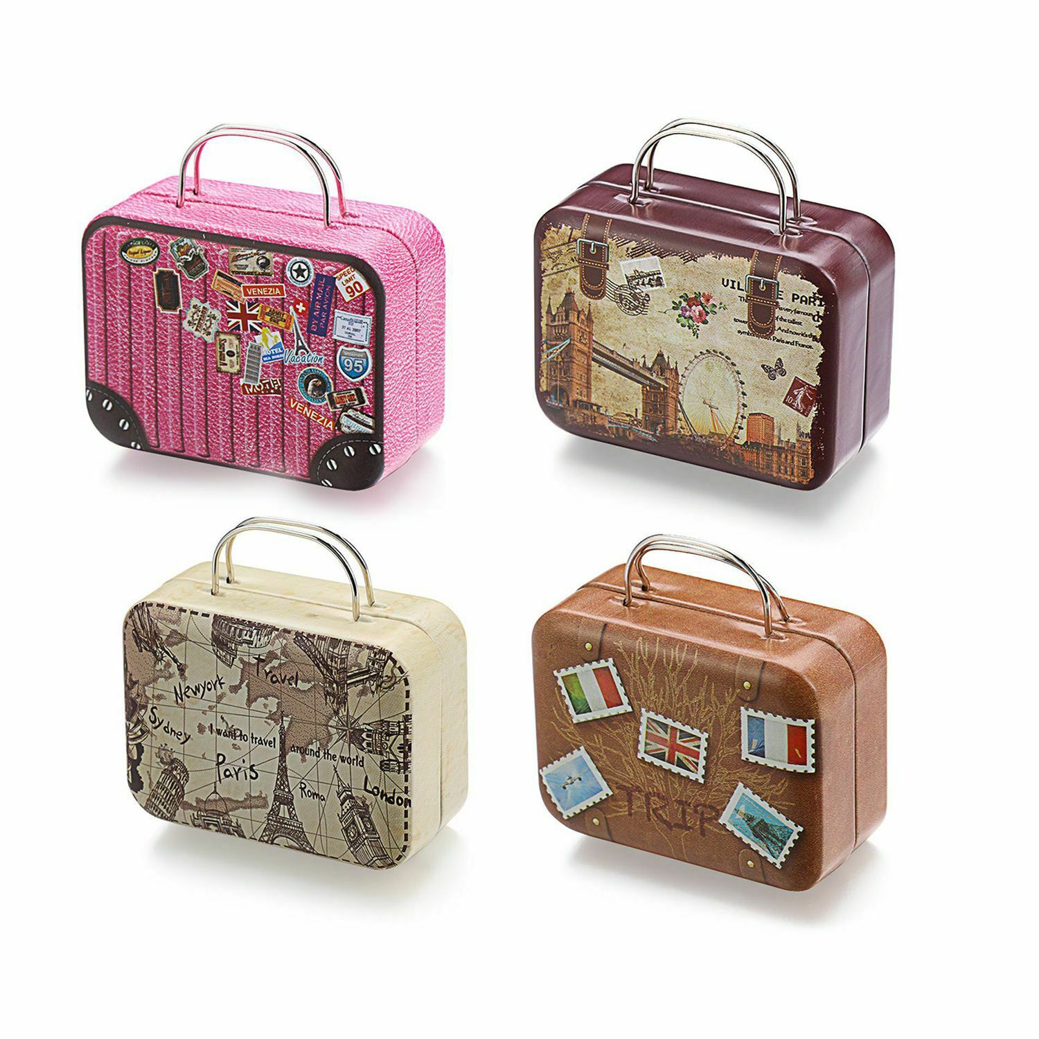 Fashion Makeup Tool False Eyelashes Box Suitcase Eyelash Package Mink Lash Tray