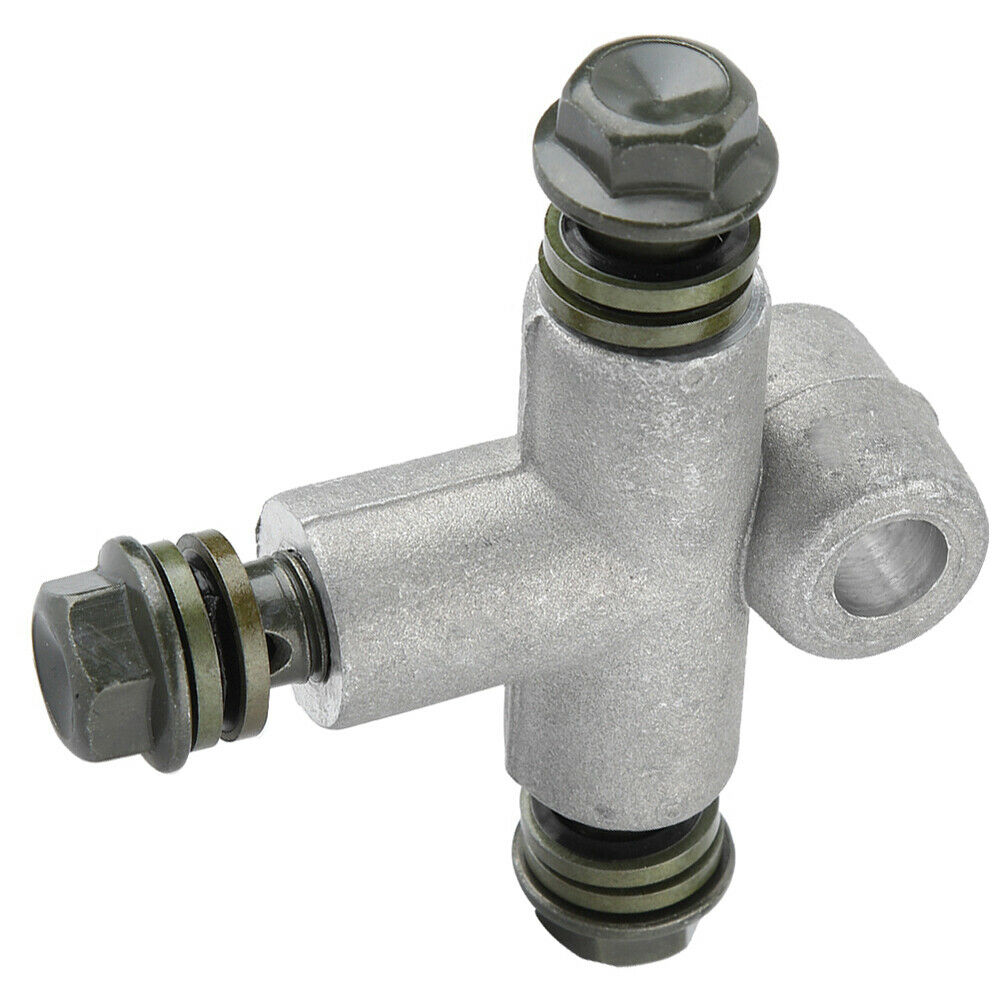 Motorcycle ATV Quad bikes Hydraulic 3 Way Brake Hose Connector Adapter Oil Pipe
