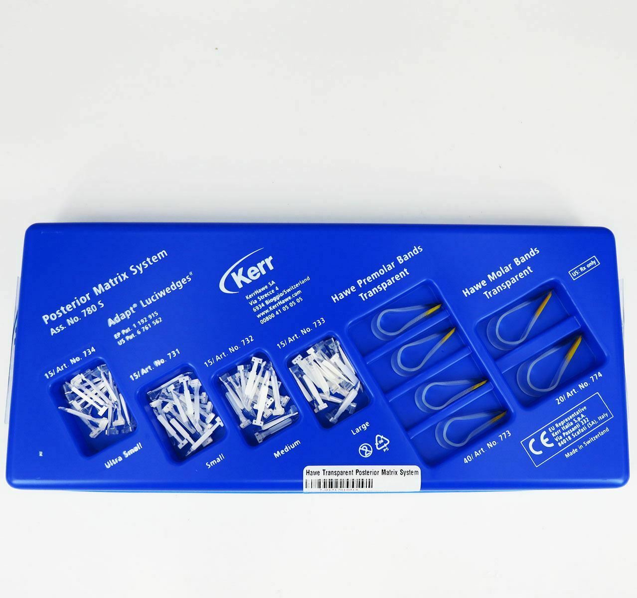 Dental Kerr Hawe Transparent Posterior Matrix System Hawe Premolar Molar Matrice