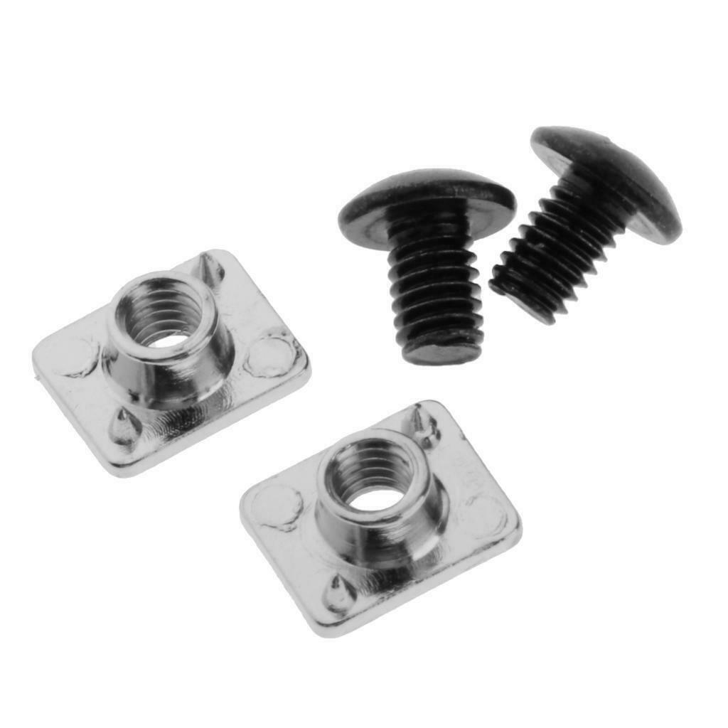 2pcs Screws and Nuts for Roller Inline Skates Screws Binding Bolts Fastener