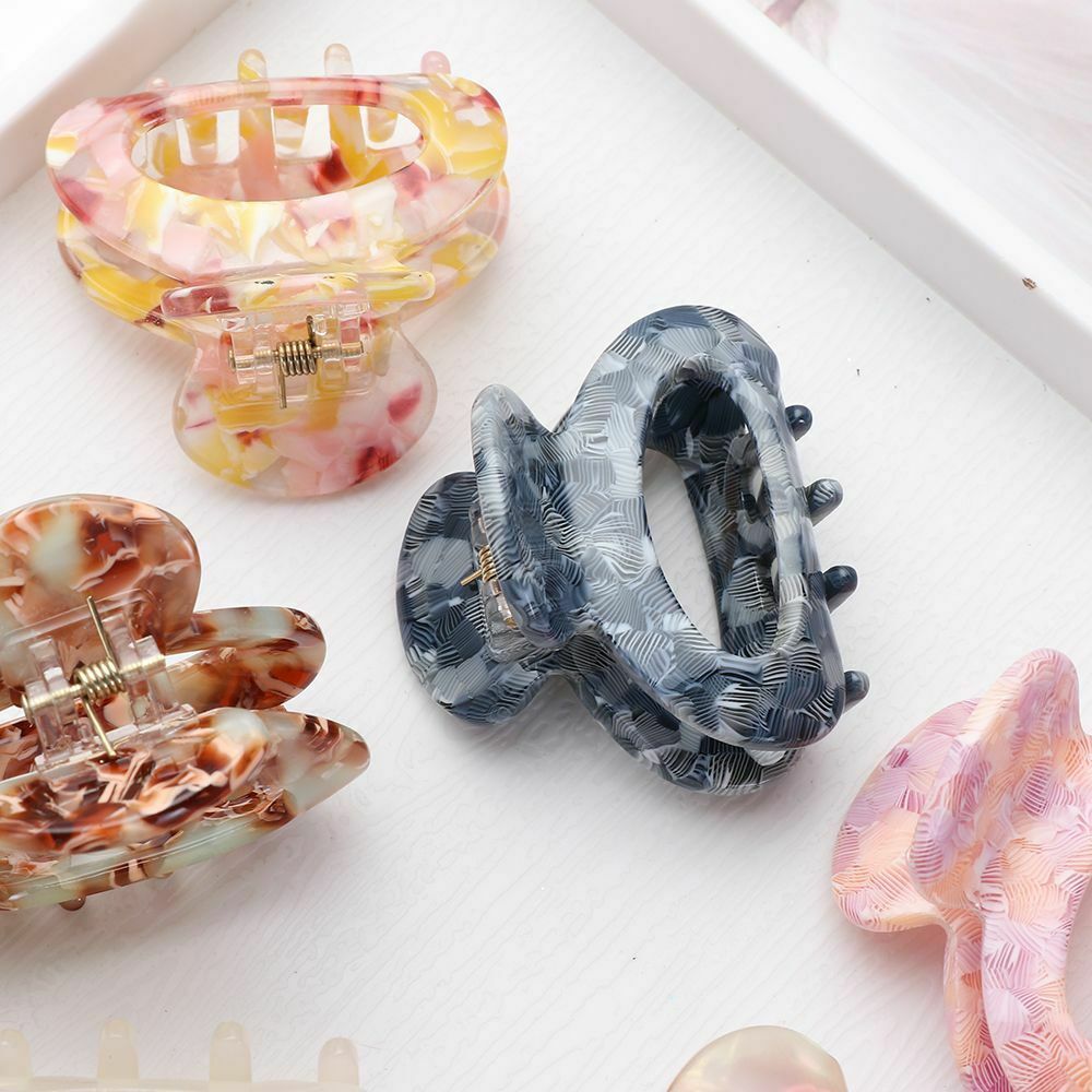 Headwear Women Headband Barrette Acetate Hair Clip Hair Claws Crab Hairpins