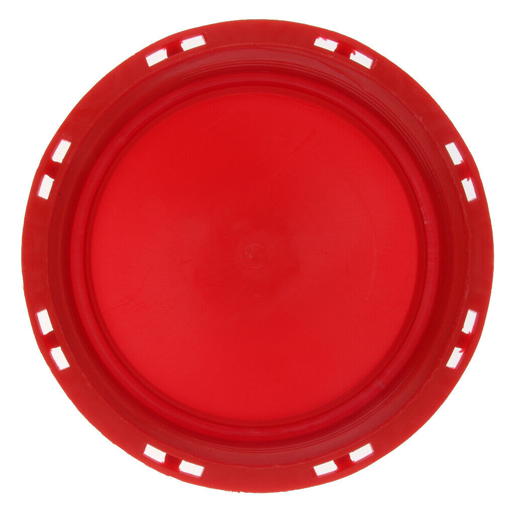 Ton Barrel Valve Dust Cover Valve Cover Ton Barrel Accessories IBC, Red