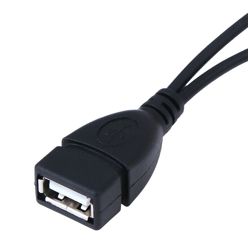 2 in1 Micro USB Male to Female to USB 2.0 Power Charging OTG Adapter Cable gDEAU