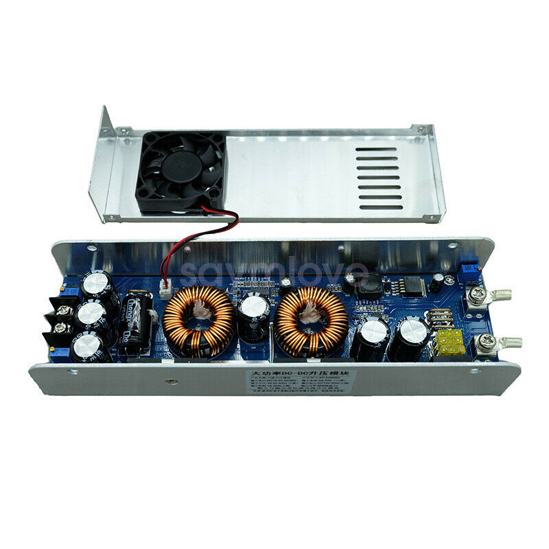 800W 40A DC Boost Converter Step-up Power Supply Module IN 10.5-60V OUT 15-65V