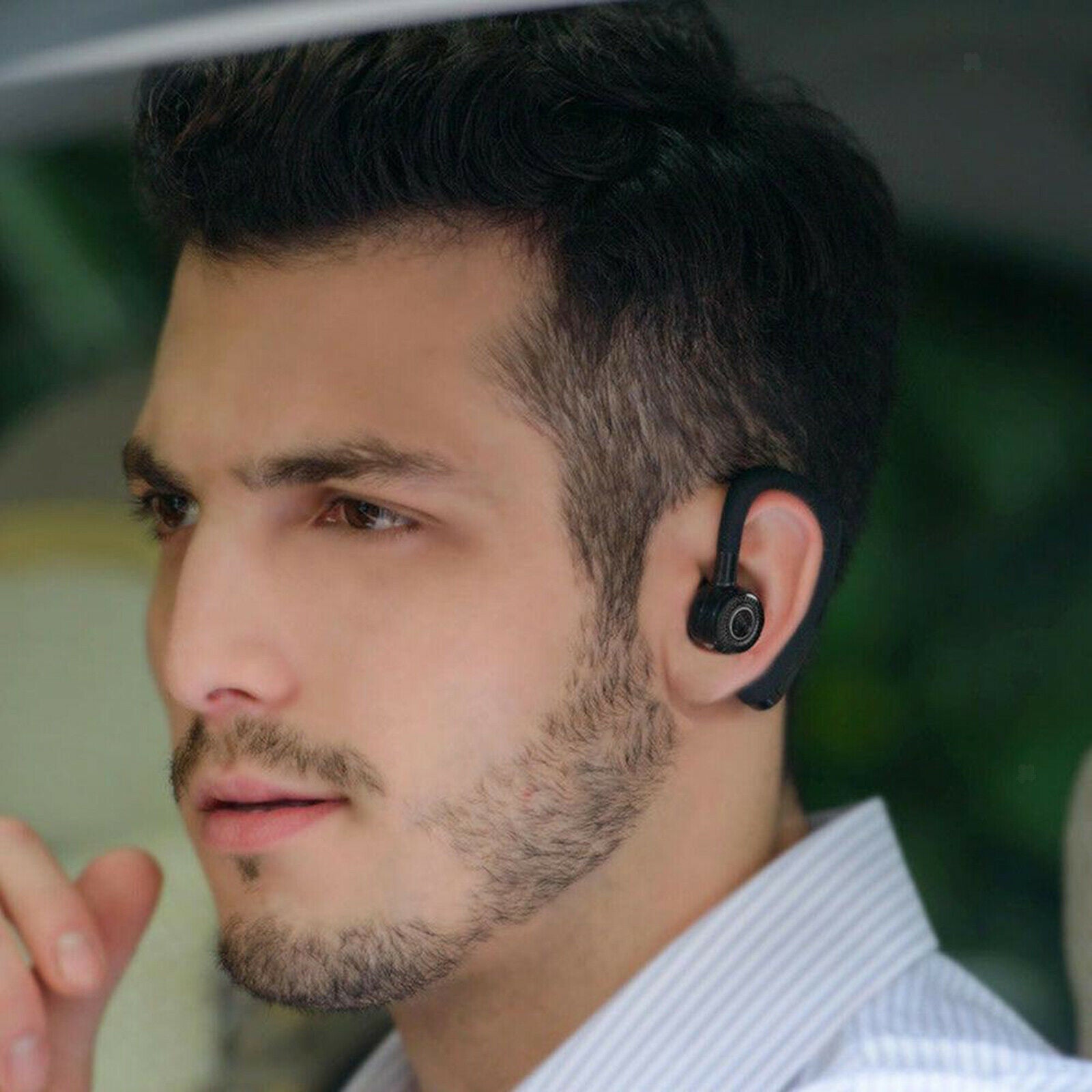V9 Handsfree Bluetooth Headset V4.0 Driving Headset for Cell Phone Office PC