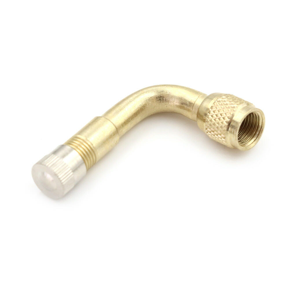 Tyre Valve Extension 90 Degree Adaptor Motorcycle Car Tire Stem ExtenderL.l8