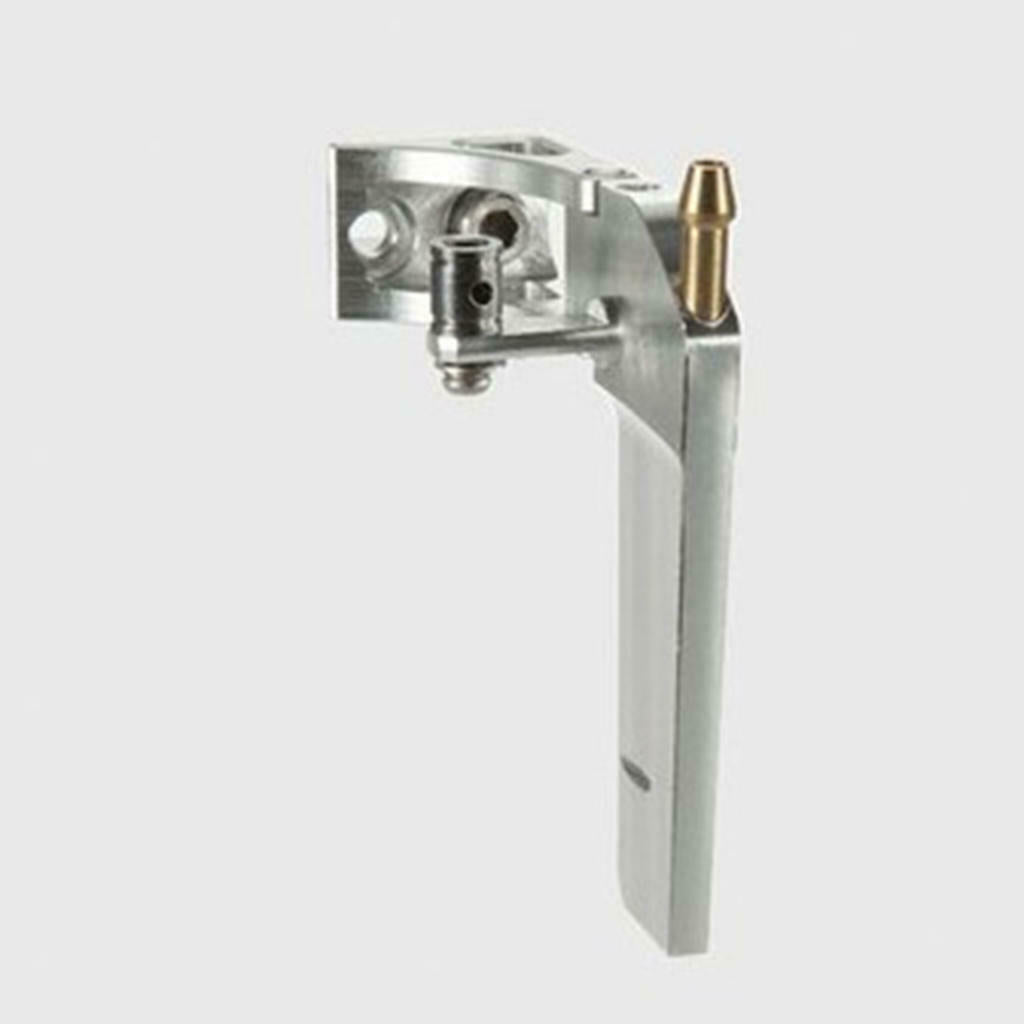 Aluminum Alloy RC 52mm Water Absorbing Rudder Spare Parts Electric Boat