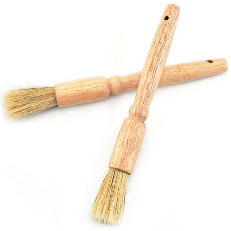 Wooden Pastry Brush roasting food cake bread baking pasting kitchen tool .l8