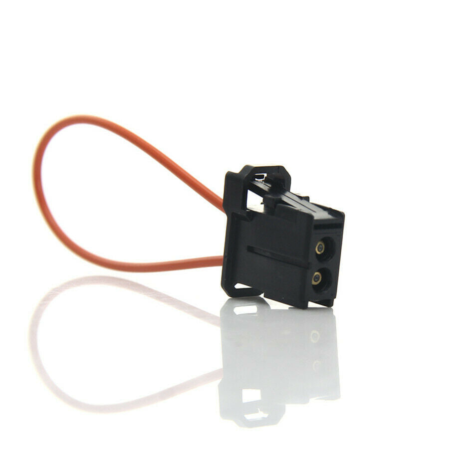 Stable Plastic Î¦1.0 Core Diagnostic Fiber Optic Loop Male & Female Plug Adapter
