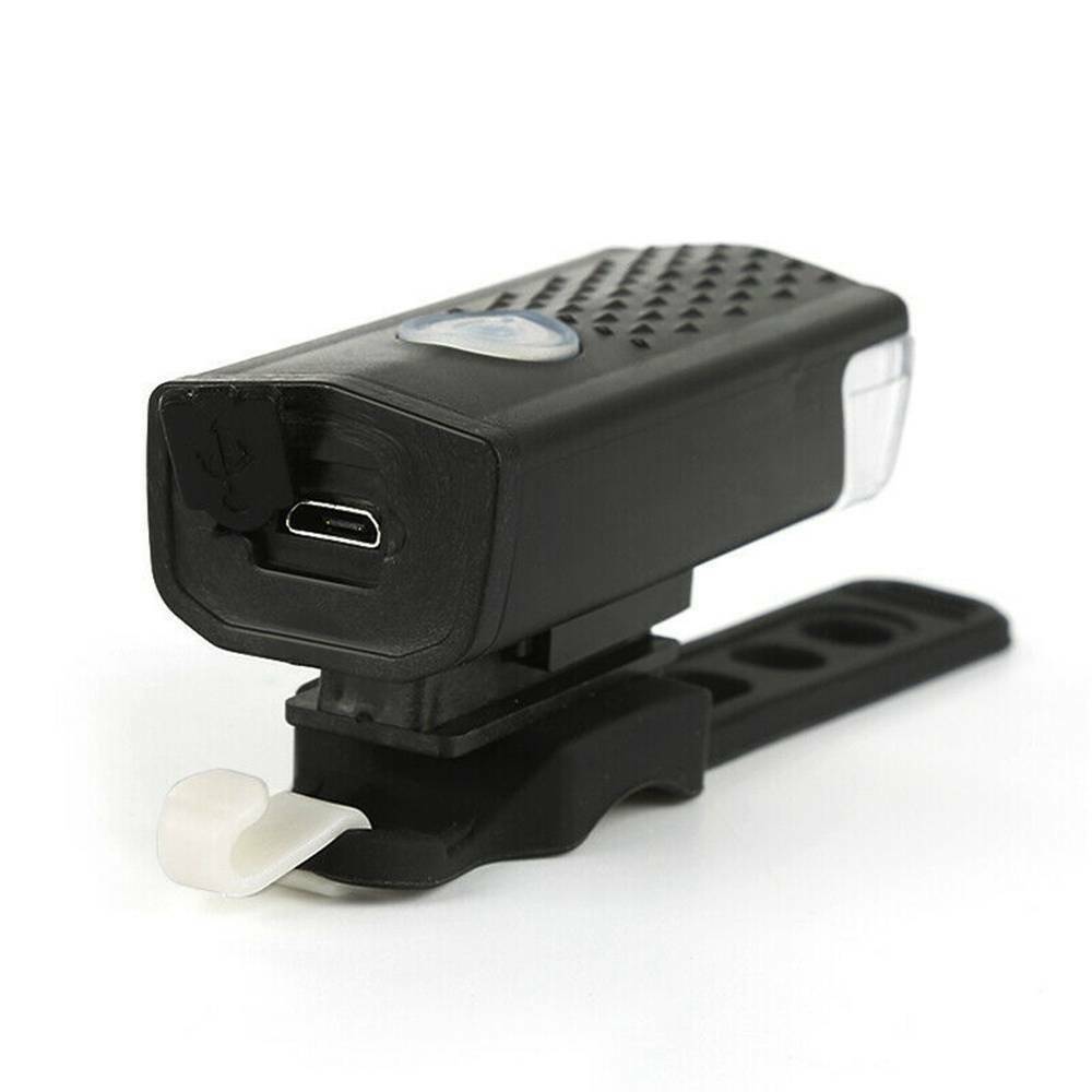 USB Rechargeable LED Bycicle Cycling Light Headlight Headlamp Flashlight 3-Modes