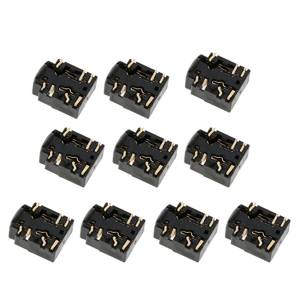 10 Packs Replacement 3.5mm Port Parts Headphone Socket for XBOX   S Controller