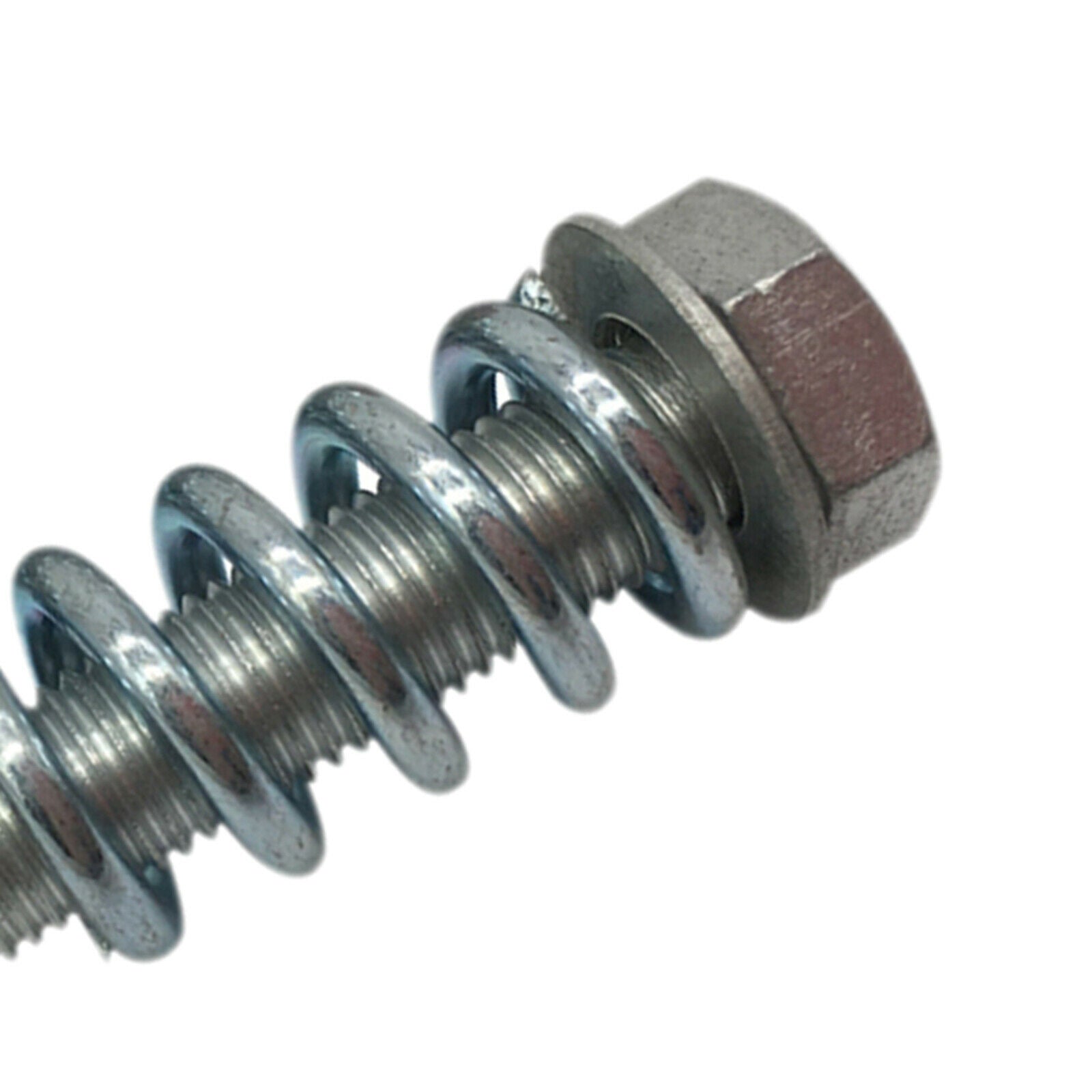 2Pcs M10x1.25 Exhaust Bolt and Spring Nut Hardware Kit Repair Replacement