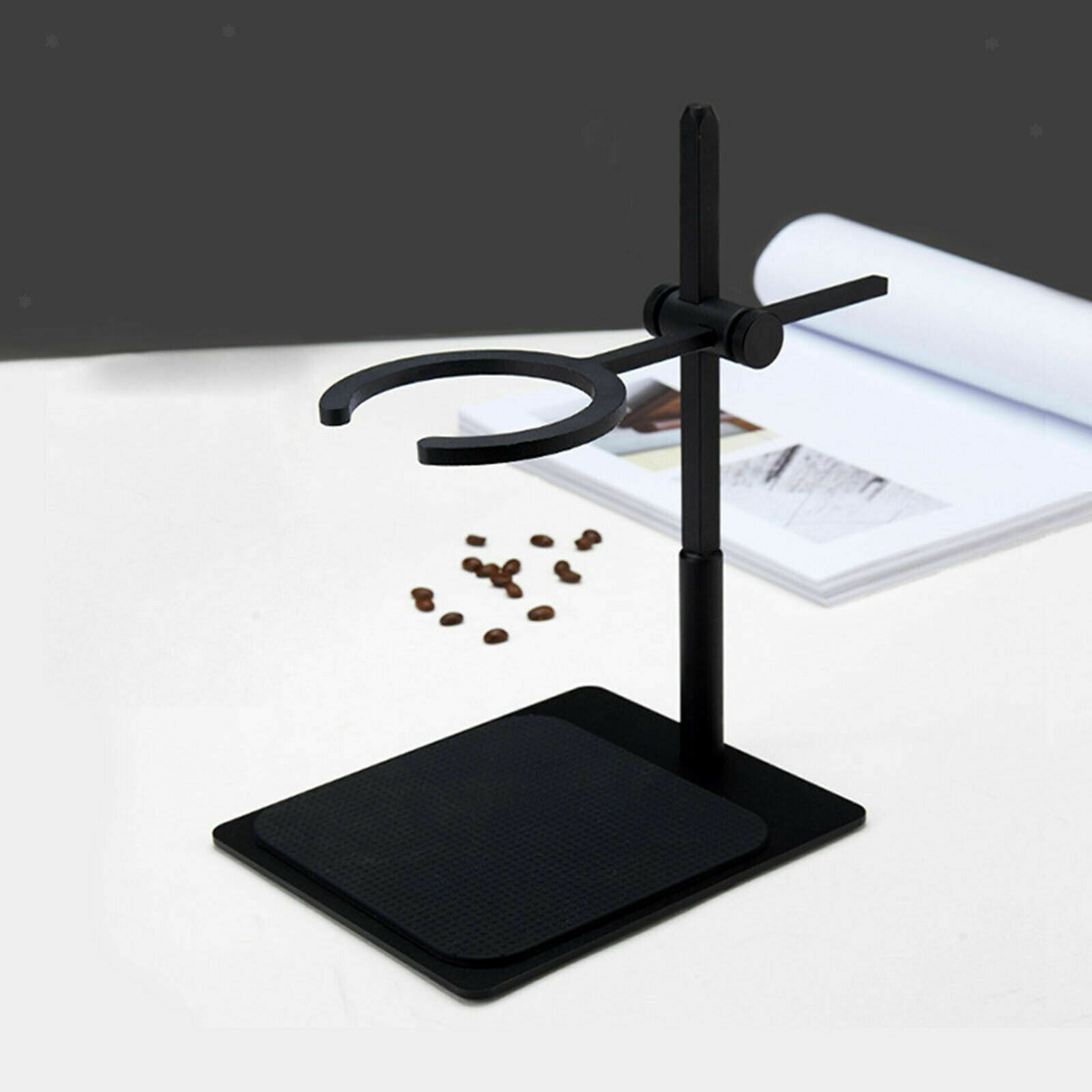 Aluminum Alloy Manual Coffee Dripper Filter Stand Brewing Holder Black