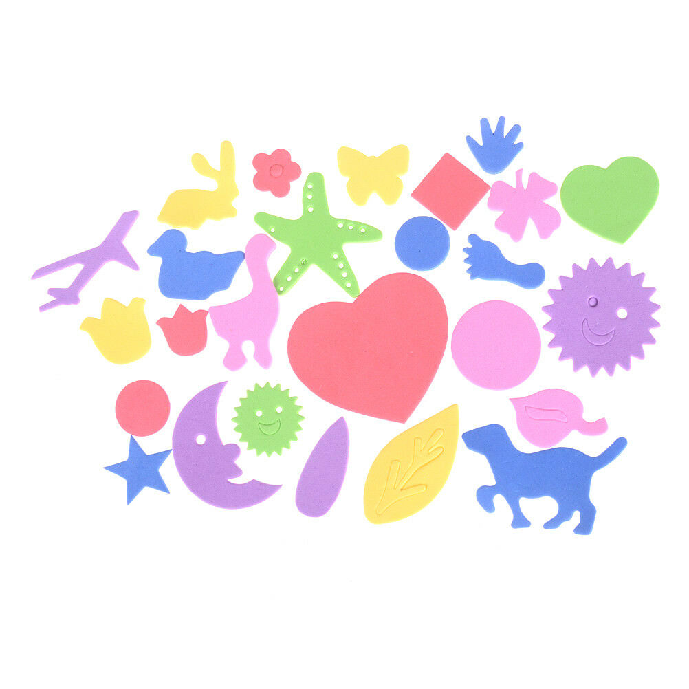 110Pcs Mixed Animal All Shape Foam Stickers KindergartenRRF_DD