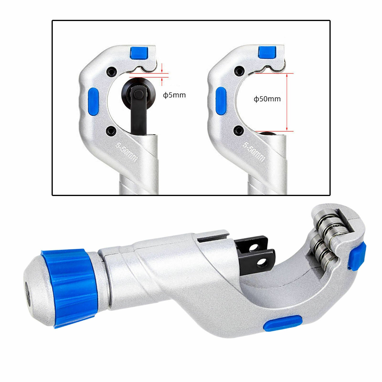 Bike Tubing Cutter Bicycle 5-50mm Handlebar Seat Post with Cutting Wheel