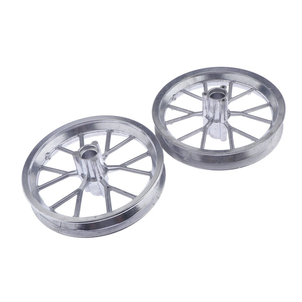 1Pair Aluminum Mini 12 1/2X2.75 Plating Wheel Rims for 49CC Ricing Dirt Bike UK