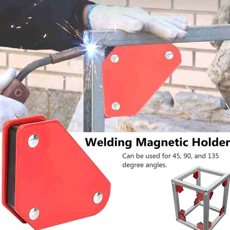 1pc Angle Soldering Locator Magnetic Magnet Corner Arrows Welder Welding .l8
