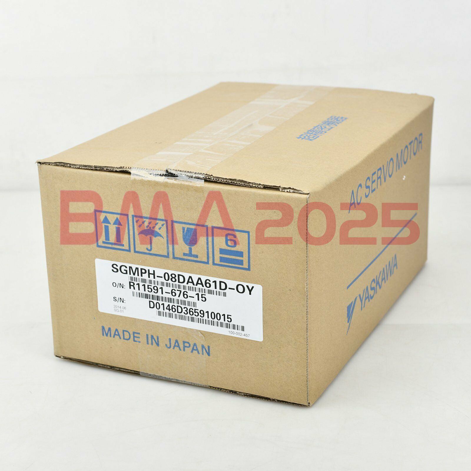 1PC Brand New SGMPH-08DAA61D-OY servo motor 1year warranty DHL free Ship YS9T