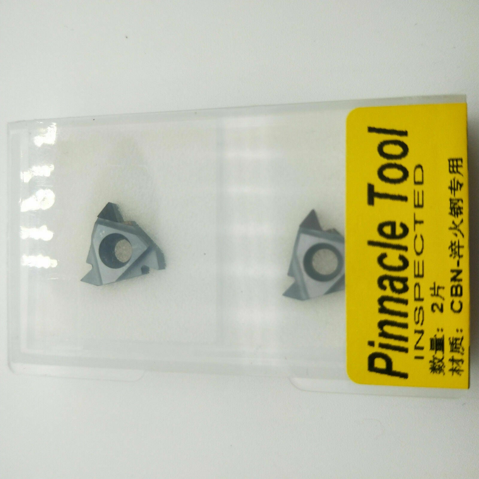 2pcs 16ER AG60 CBN CNC Carbide Polycrystalline Diamond Threading Insert