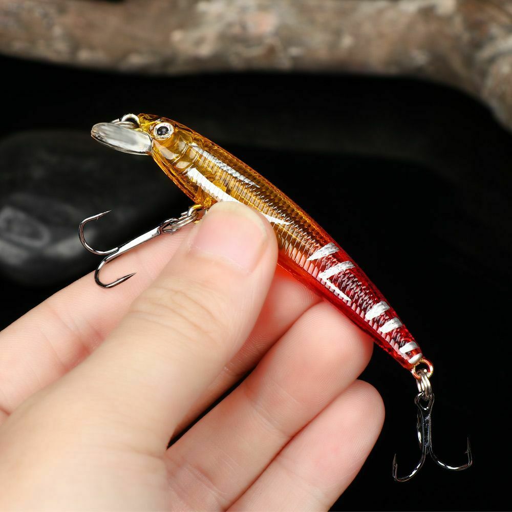 Artificial Fish Swimbait Fishing Lures Hard Bait Bass Hook Fishing Tackle