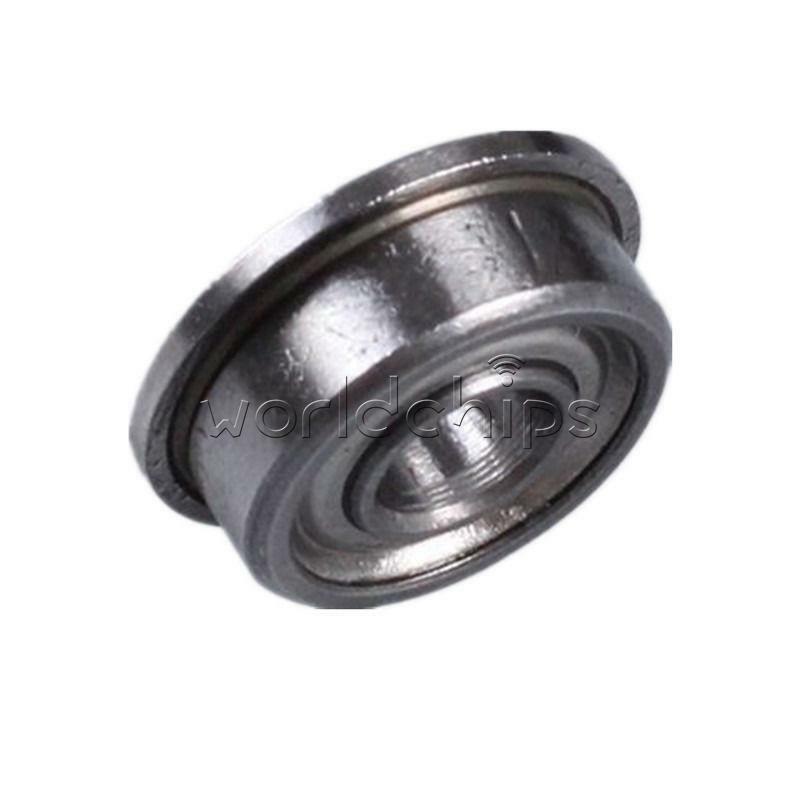 2PCS MF104ZZ (4x10x4 mm) Metal Shielded (Flanged) PRECISION Ball Bearing