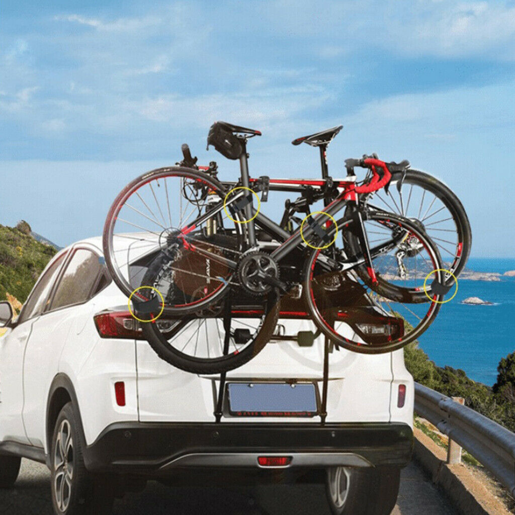 2X 10x Durable Cinch Straps Replacement Bike Carrier Rack Strap Tie Downs 45cm