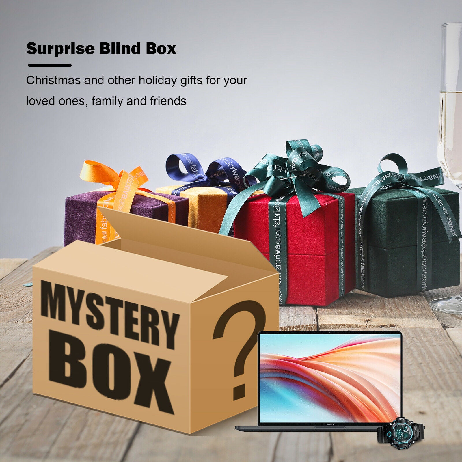 Lucky Box - Mystery Blind Box Electronic Best Gift for Holidays / Birthday