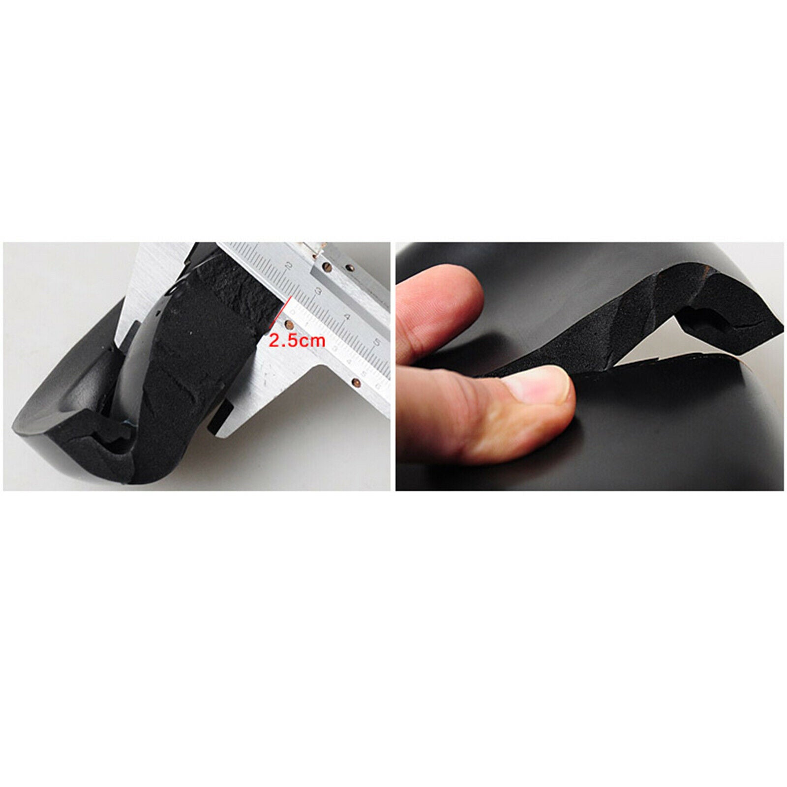 Dual Pad MTB Bike Bicycle Cushion Wide Big Bum Extra Comfort Saddle Seat Pad
