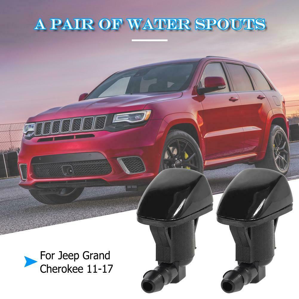 For Grand Cherokee 11-17 Front Windshield Washer Nozzles 68260443AA 1 Pair