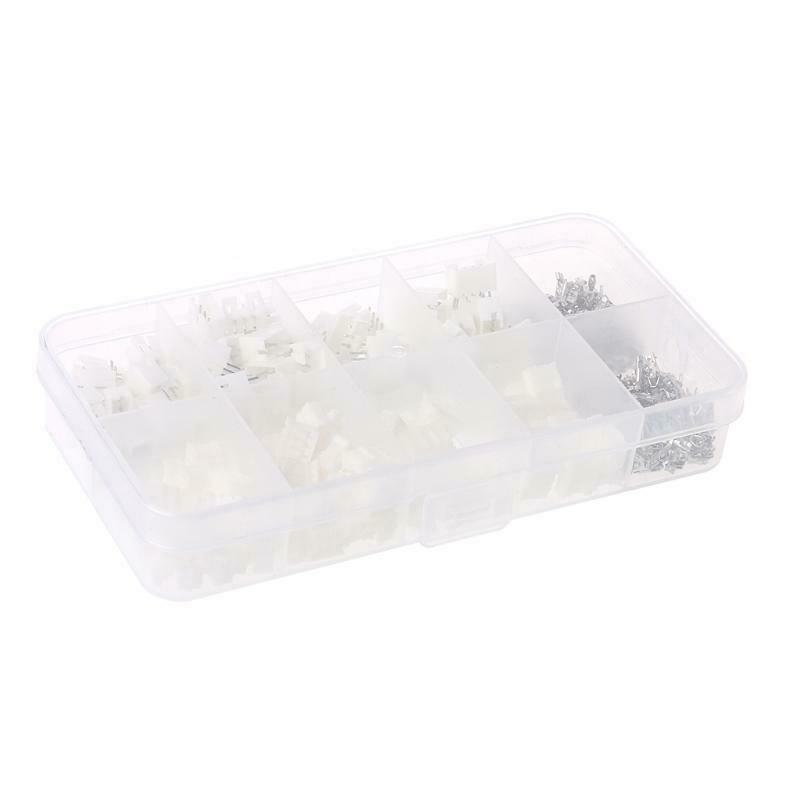 270Pcs/90 Sets PH 2.0mm 2 3 4 Pin Plug Connector Male Female Crimps DIP In A Box
