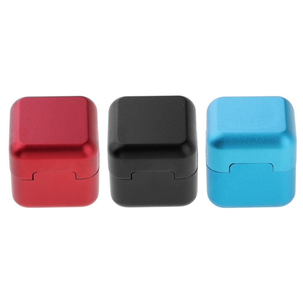 Ultralight Billiards Pool Cue Tip Chalk Holder Snooker Stick Tip Chalk Case -
