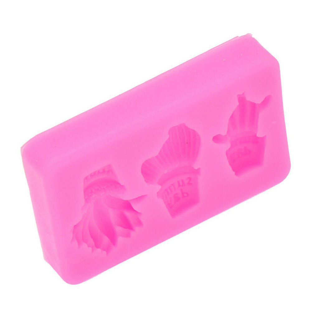 Cactus Shape Silicone Mold DIY Sugar Craft Cake Mould Decor Home Kitchen T.l8