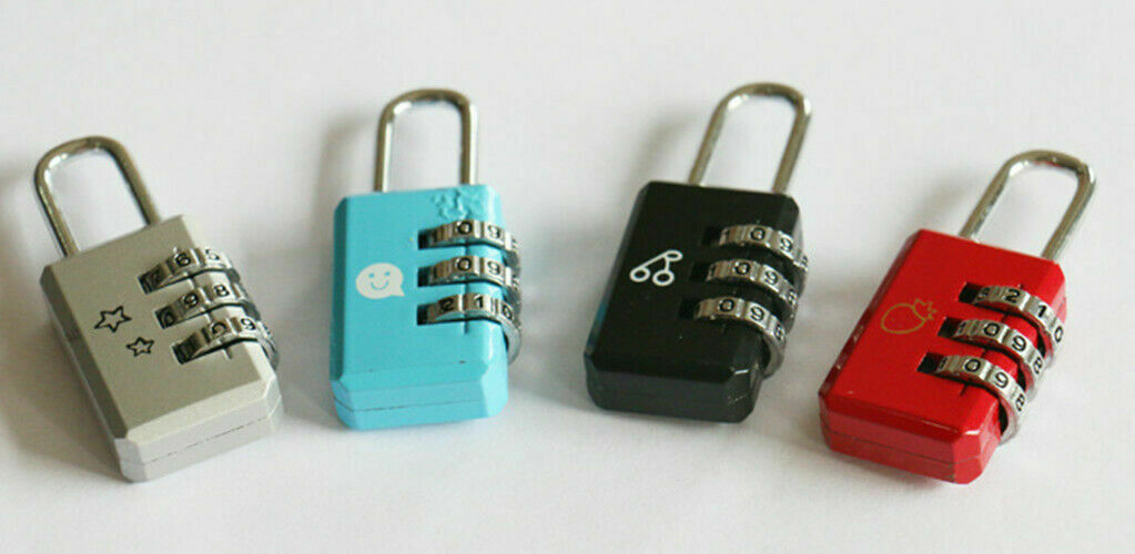 Code Combination Lock Tools Suitcase Luggage Security Metal Dial Password Digit