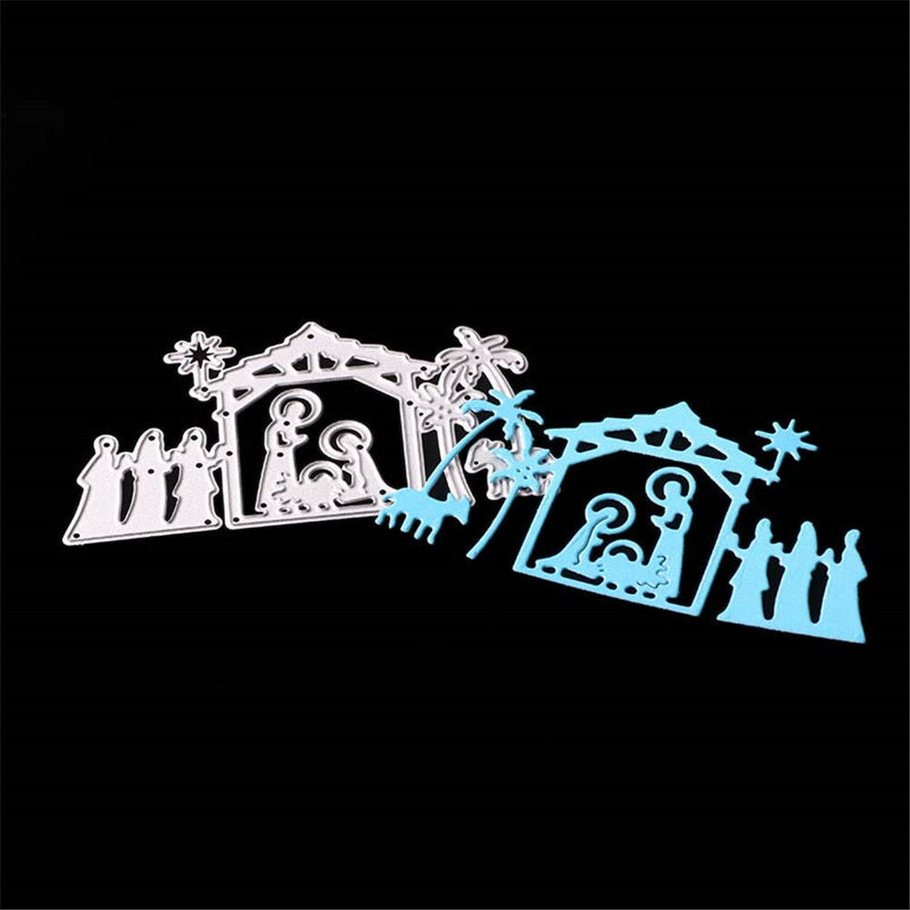 Happy Jesus's birth Metal Cutting Dies Stencils For DIY Scrapbooking Card.l8