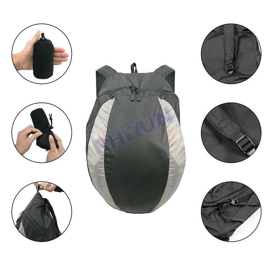 28L Motorcycle Bicycle Backpack Portable Helmet Bag Storage Bag Moped Universal