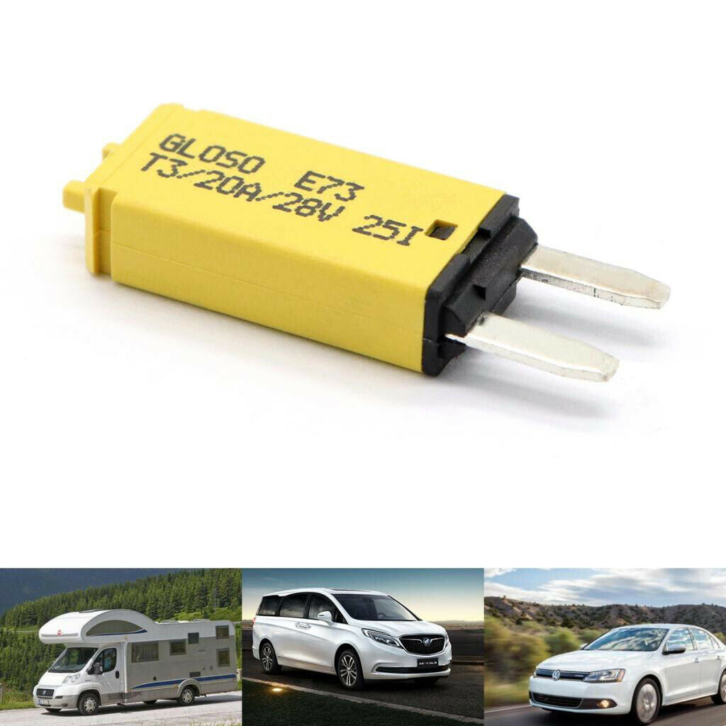 12V-24V Automotive Car Boat Circuit Breaker Samll  Fuse Resettable 20A