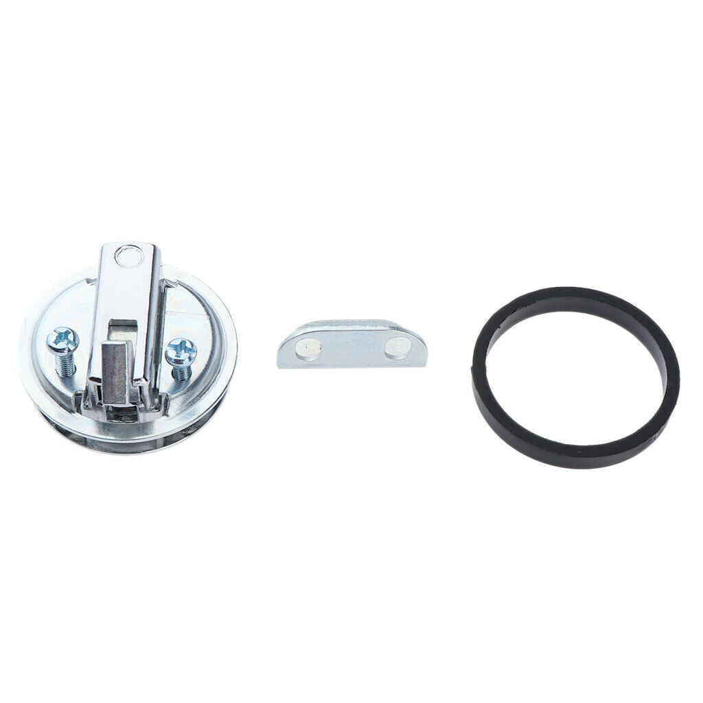 Flush Deck Hinge Pull Locker Hatch Latch Boat Yacht Turning Lock Lift Handle
