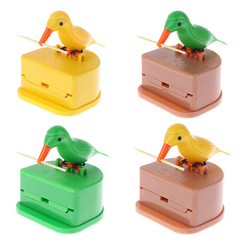 Toothpick Holder Dispenser Bird Table Decoration Toothpick Box *.l8