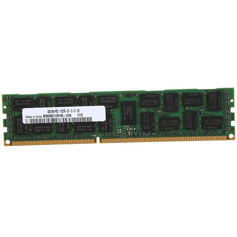 4GB DDR3 Memory RAM 2Rx4 PC3-10600R 1333MHz 1.5V REG ECC 240-Pin Server RAM foR9