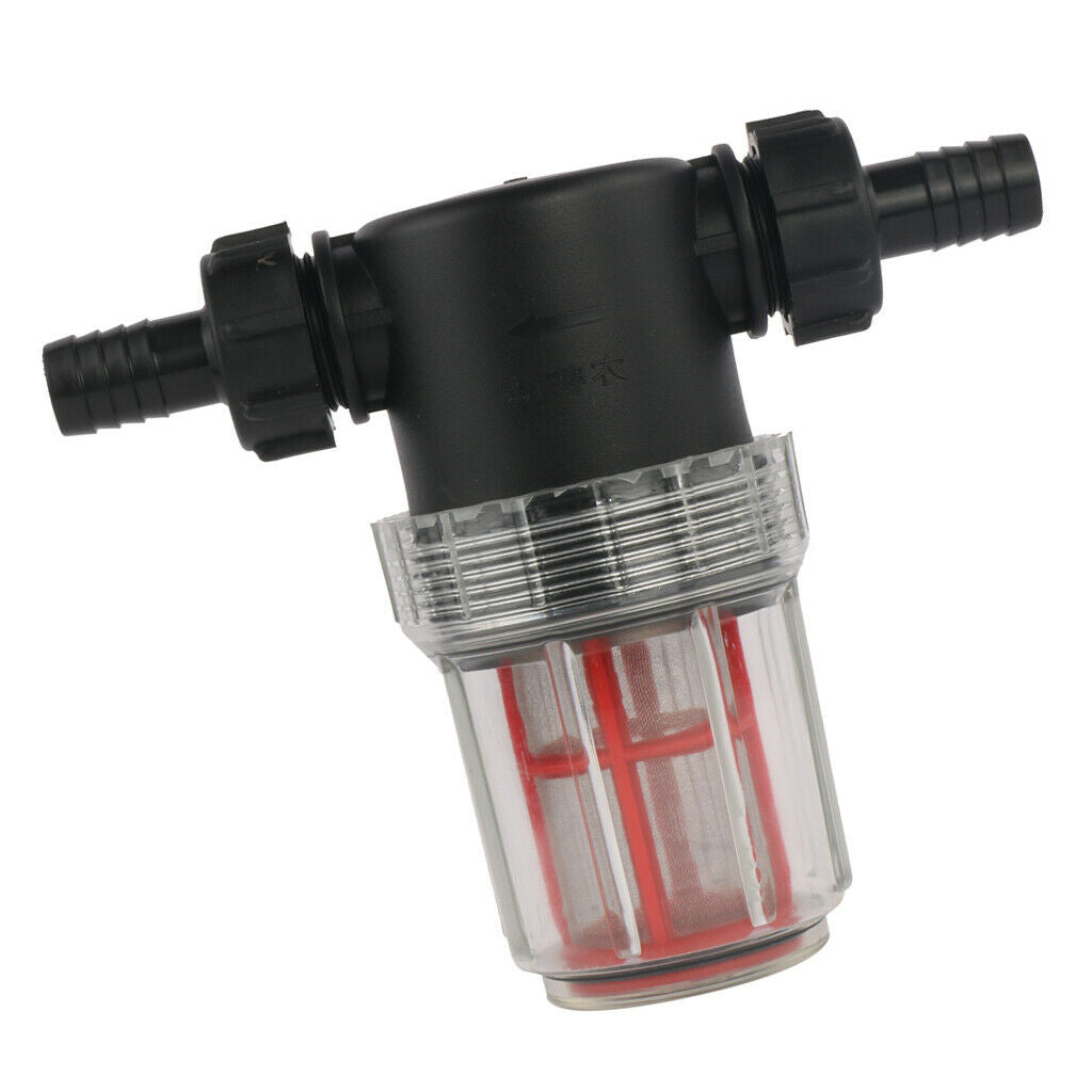 3/4 Inch 20mm Pressure Washer Universal Water Filter InLine Hose Inlet Quick