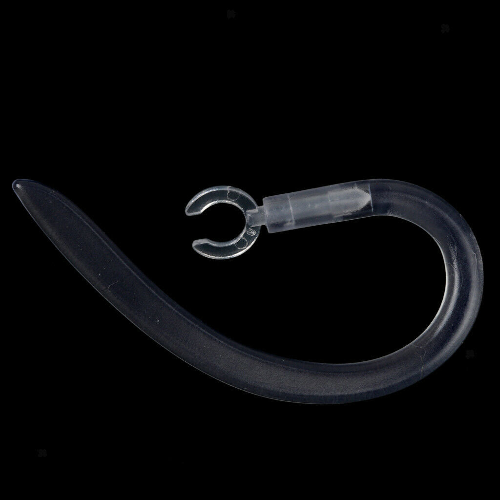 Pair Of Outline Ear Hook Clip Rotative Soft Rubber Spare Parts For Headphone