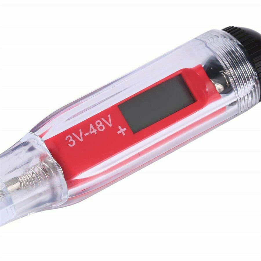 3V-48V Digital Electric Circuit LCD Tester For Car Boat Truck Snowmobile Trailer