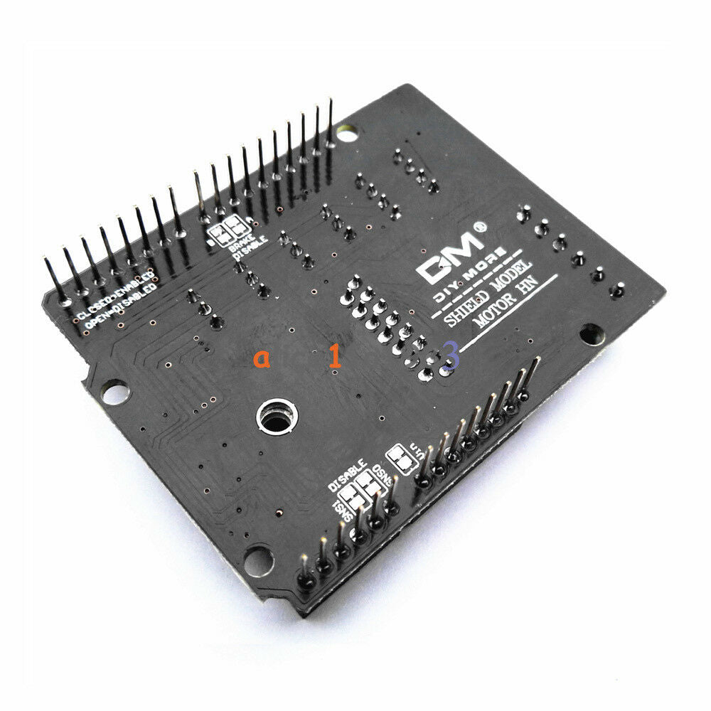 For Arduino L298NH 2A H-Bridge 2 Channel DC Motor Driver Shield Module L298P