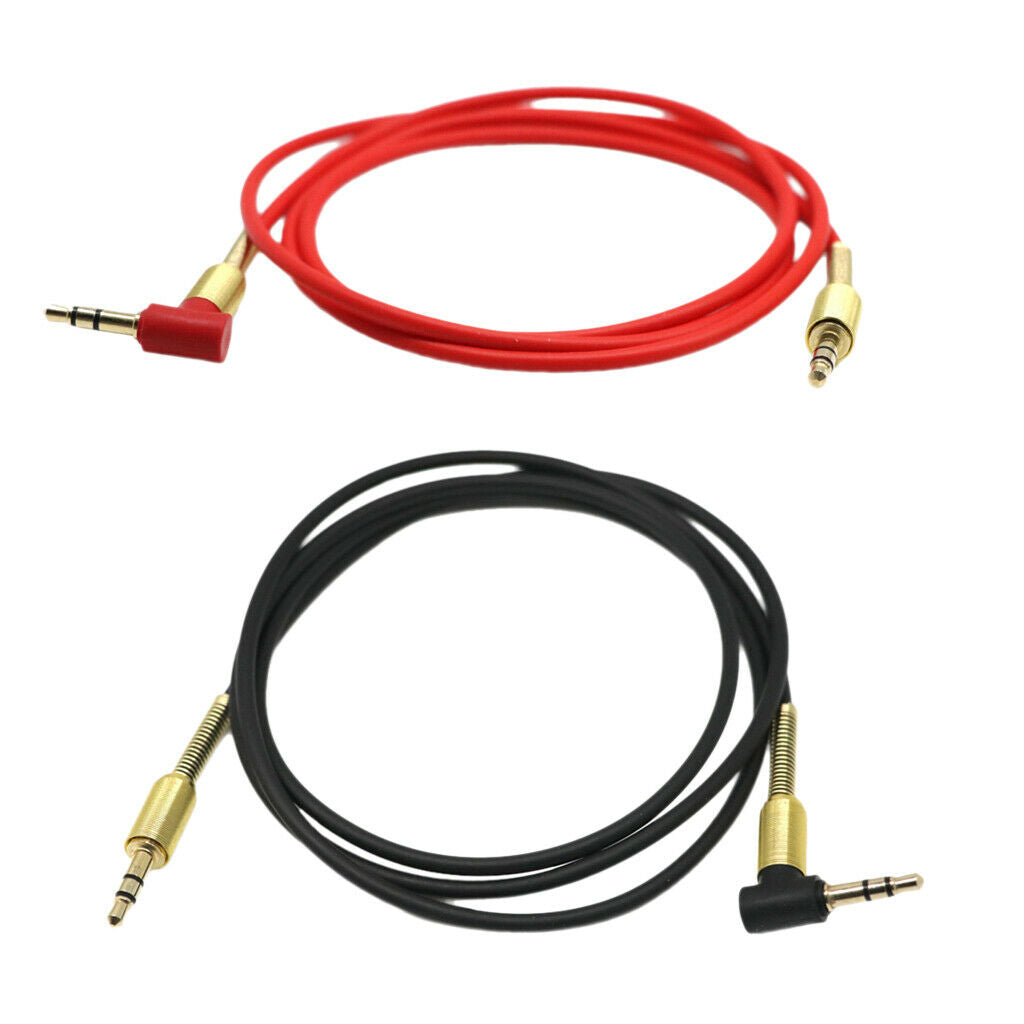 2 Pieces 3.5mm Audio Cable Male to Male Headphone Splitter   3.5 Speaker