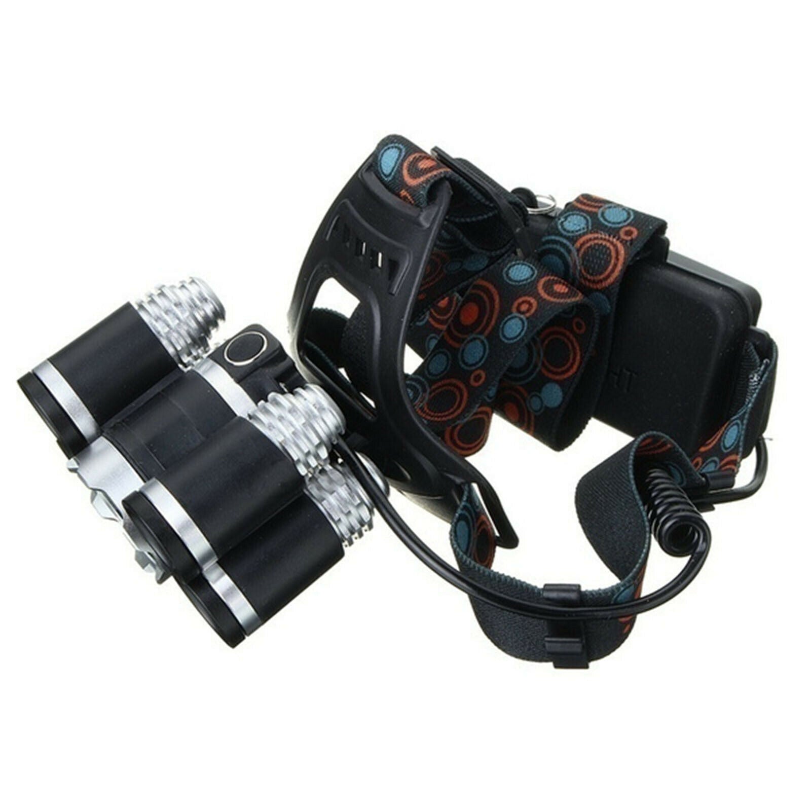 Powerful LED Headlamp Zoomable Headlight Hiking Head Lamp Torch Emergency