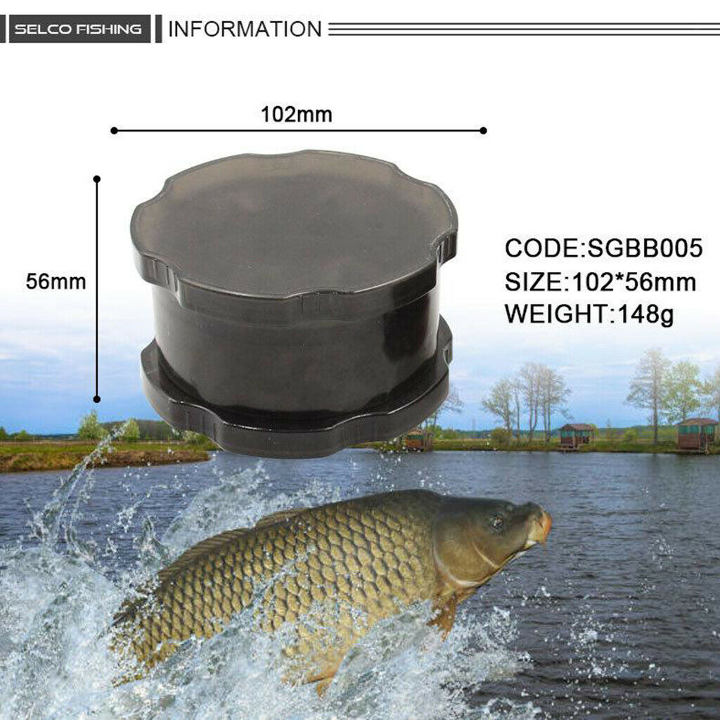 Portable Bait Crusher Grinder Container Waterproof Lightweight Bait Making
