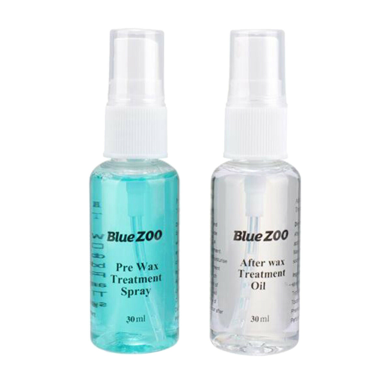 2 Bottle Pre & After Waxing Treatment Spray Hair Removal Tool Cleanser